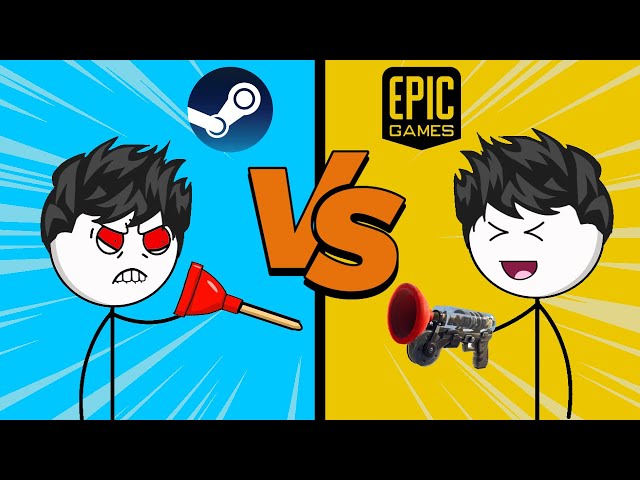 Steam Gamers vs Epic Gamers | Steam vs Epic Games