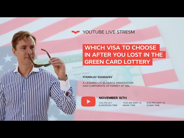 WHICH VISA TO CHOOSE IN AFTER YOU LOST IN THE GREEN CARD LOTTERY