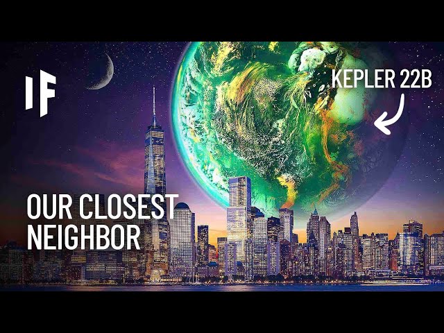 What If Kepler 22-b Was in Our Solar System?