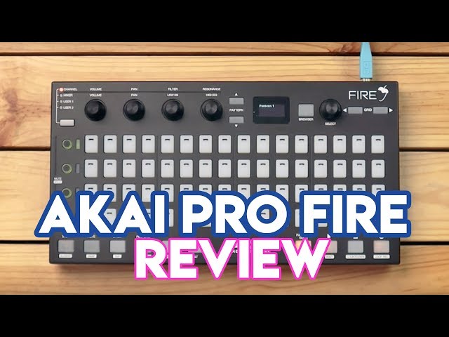 Akai Pro Fire Controller For FL Studio 20 Tutorial & Review