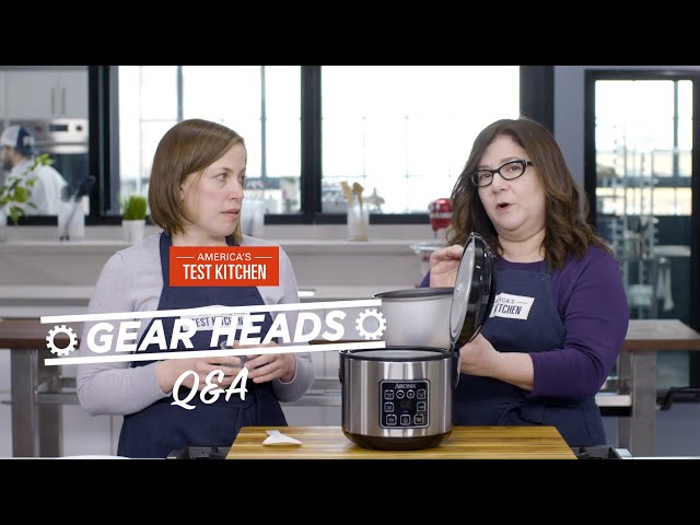 Gear Heads | Lisa McManus Answers Your Questions About Rice Cookers and More!