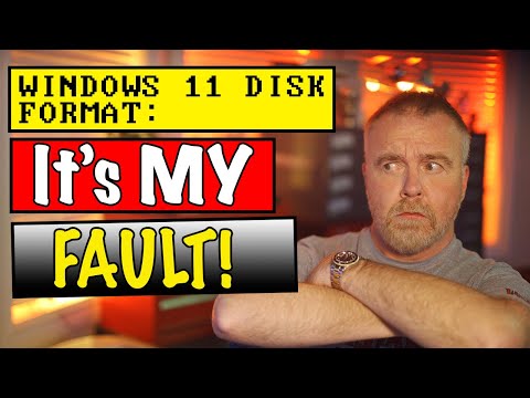 Blame Me: The Windows 11 Disk Formatter