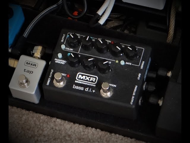 Jim Dunlop - MXR M80 Bass D.I. + Review and Demo