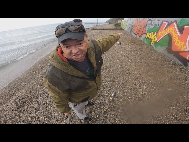 Graffiti patrol pART85  Angry man  Anfin on the shore of Lake Baikal  Irkutsk episode 1