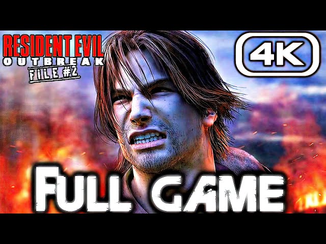 RESIDENT EVIL OUTBREAK 2 Gameplay Walkthrough FULL GAME (4K 60FPS) No Commentary