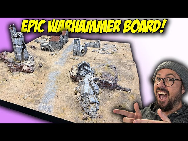 Maximizing Warhammer Terrain: Creating an EPIC desert table for your battles!