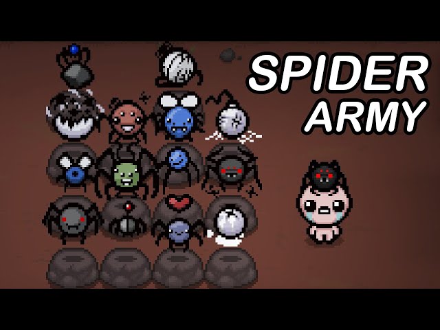 All Spider Items = Spiders EVERYWHERE
