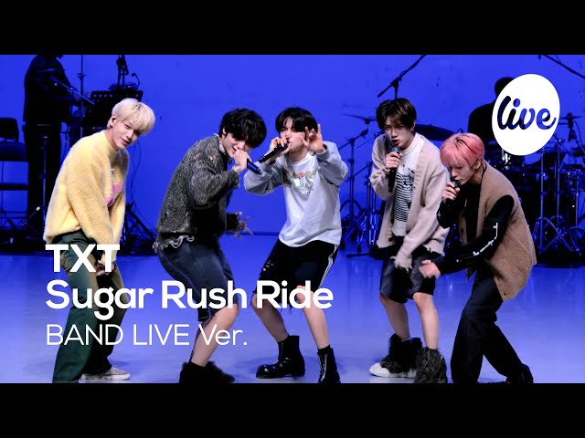 [4K] TOMORROW X TOGETHER - “Sugar Rush Ride” Band LIVE Concert [it's Live] K-POP live music show