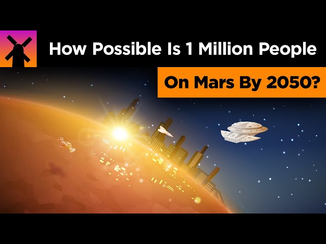 Elon Musk's Insane Idea to Get 1 Million People on Mars by 2050