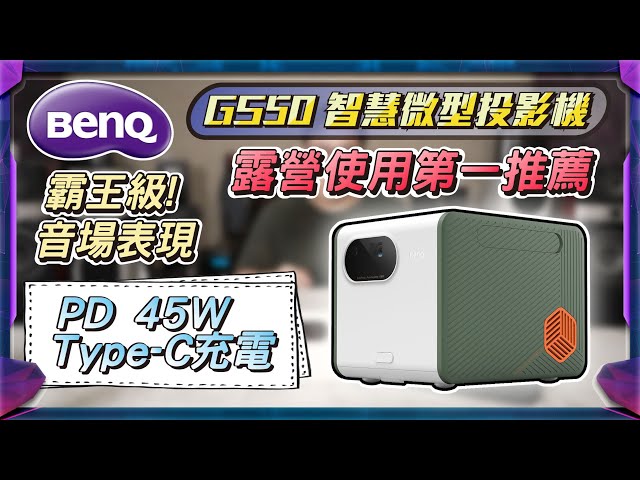 MAXAUDIO | BENQ GS50 Smart Pico Projector  Unboxing~