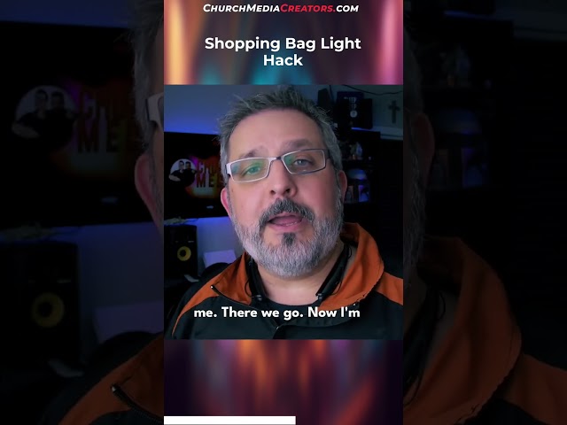 Video Light Hack - The Shopping Bag