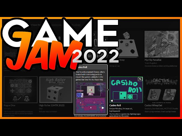 Top 10 In Popularity - GMTK Game Jam 2022