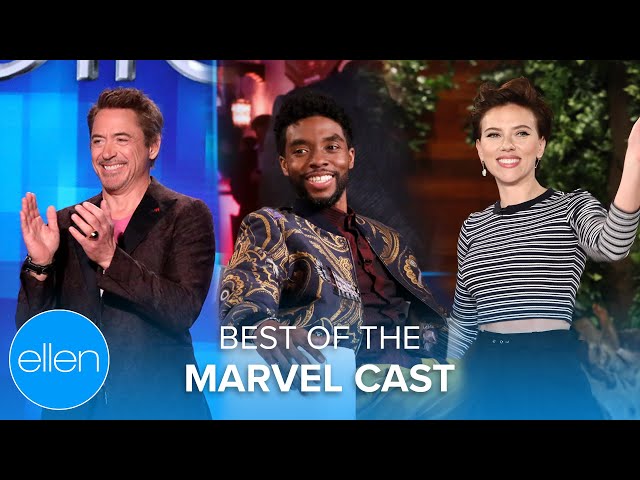 Best of the Marvel Cast on The Ellen Show (Part 3)