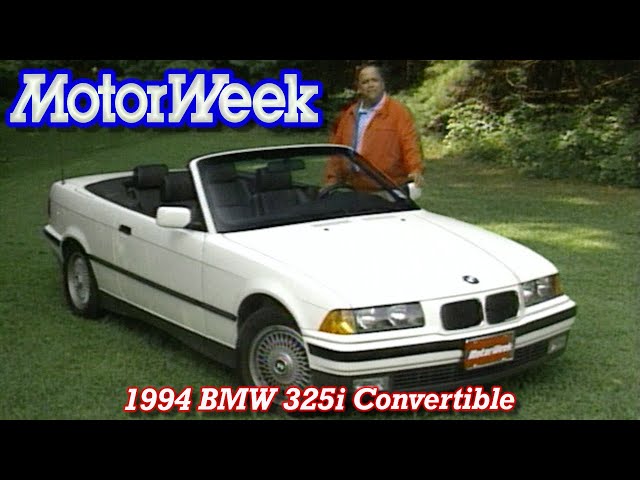 1994 BMW 325i Convertible | Retro Review