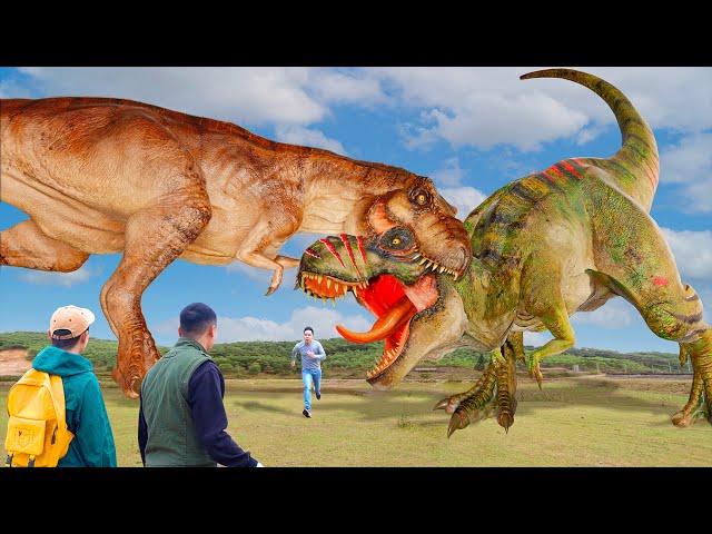 Jurassic Park Fan Made Short Film | Best T-rex Chase All Parts | Dinosaur | Ms.Sandy