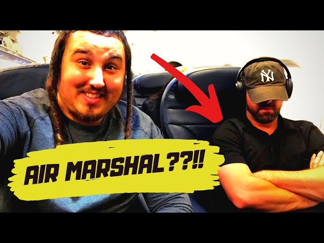 I SAT NEXT TO AN AIR MARSHAL!!?? (Crazy Travel Story)