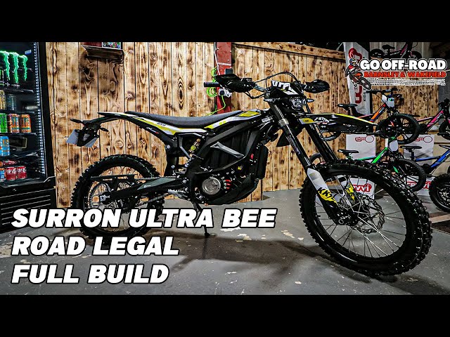 Sur Ron Ultra Bee Road Legal Black Edition - Full Build Step By Step