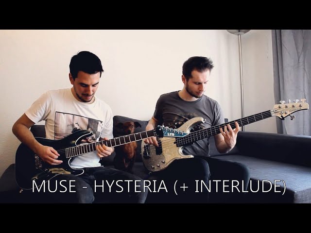MUSE - Interlude / Hysteria [GUITAR &  BASS COVER]
