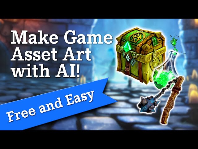 How to Make Game Asset Art with AI (Free and Easy) - Stable Diffusion Tutorial 2022