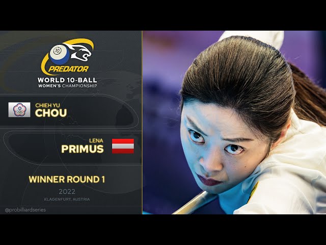 Chieh-Yu Chou vs Lena Primus ▸ Predator World Women's 10-Ball Championship