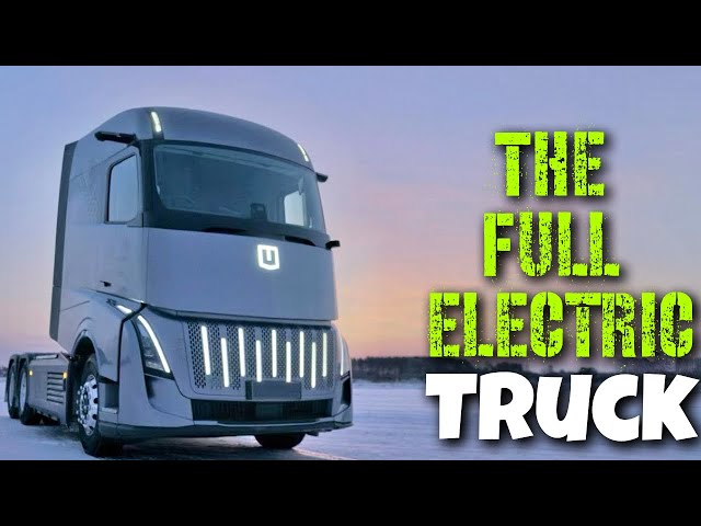 China launches a FULL ELECTRIC luxury heavy truck: The Homtruck