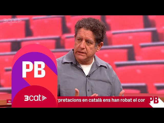 Pedro Casablanc: "Les obres s'han d'interpretar en la llengua original, si no, el perd l'essència"