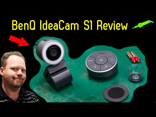 🔴 Webcam Review - BenQ IdeaCam S1 Pro - No.1226
