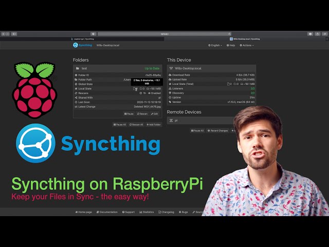 Setup Syncthing On RaspberryPi + Mac & Keep your Files in Sync!