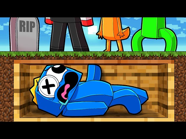 Blue is BURIED ALIVE in Minecraft!