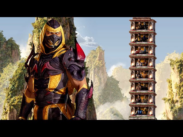 Mortal Kombat 1 - Hanzo Hasashi Klassic Tower (VERY HARD) NO MATCHES LOST