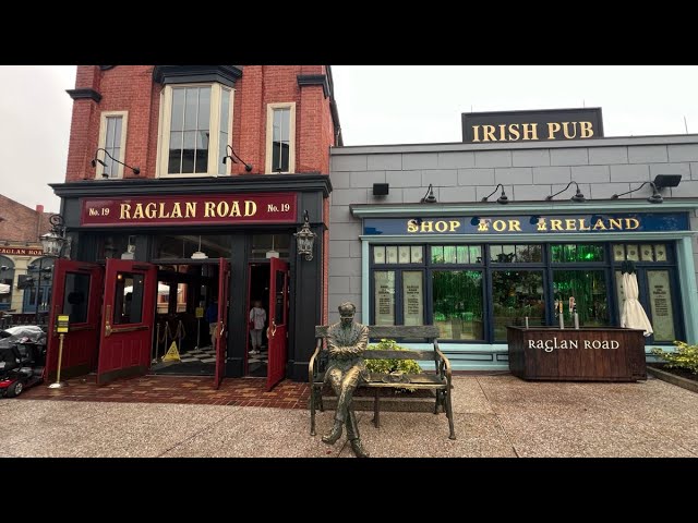 Eating at Raglan Road Irish Pub & Restaurant at Disney Springs | Live Irish Step Dancing & Music