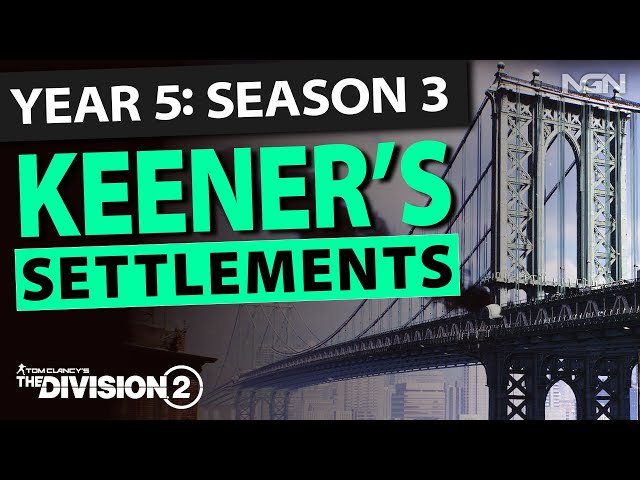 Keener's Settlements || Year 5 Season 3 || The Division 2