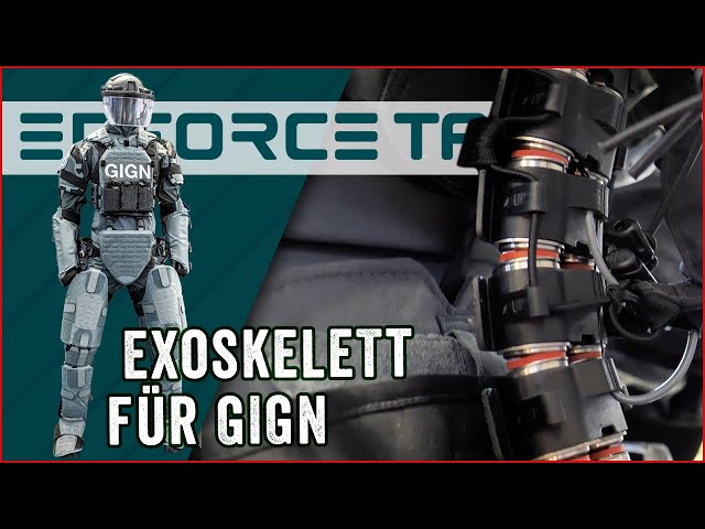 Exoskelett-Technologie: Die Zukunft der taktischen Protektion mit Mehler Systems! GIGN - Enforce Tac