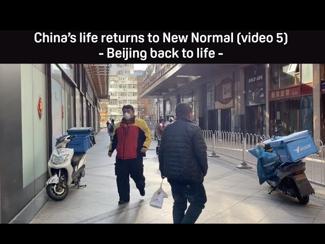 China's life returns to its New Normal - Beijing back to life - Pascal Coppens