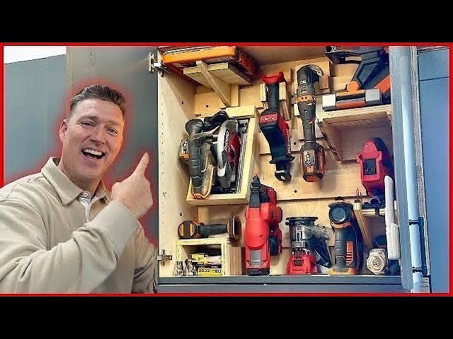 Creative French Cleats Ideas for limited spaces and 3 DIY Tool Storage Solutions