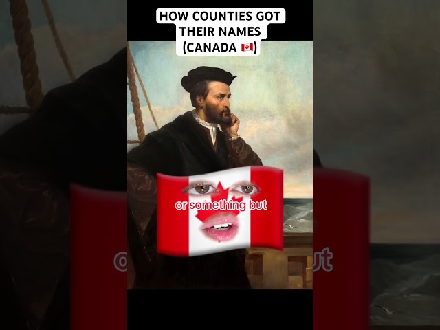 How Countries Got Their Names ft Canada 🇨🇦