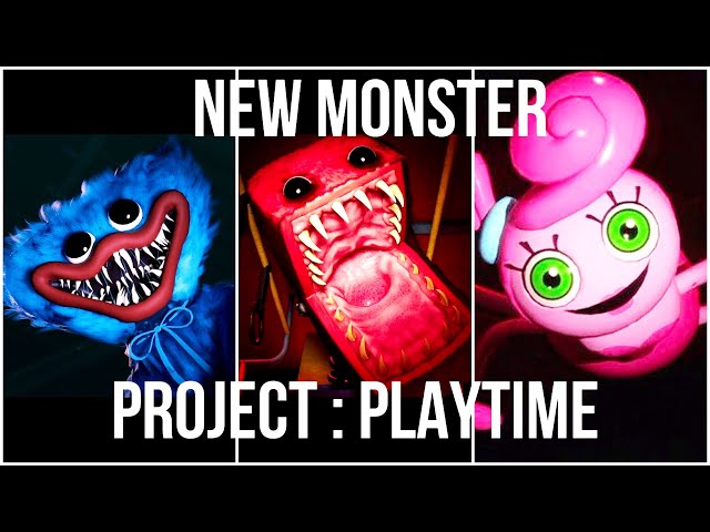New monsters Boxy Boo [Jack-In-A-Box] you can play in Project : Playtime Official Gameplay Trailer