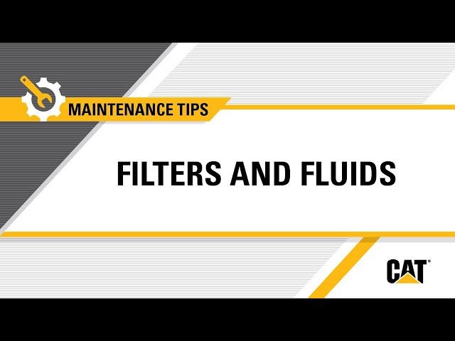 How to do a Daily Cat® Filters & Fluids Check