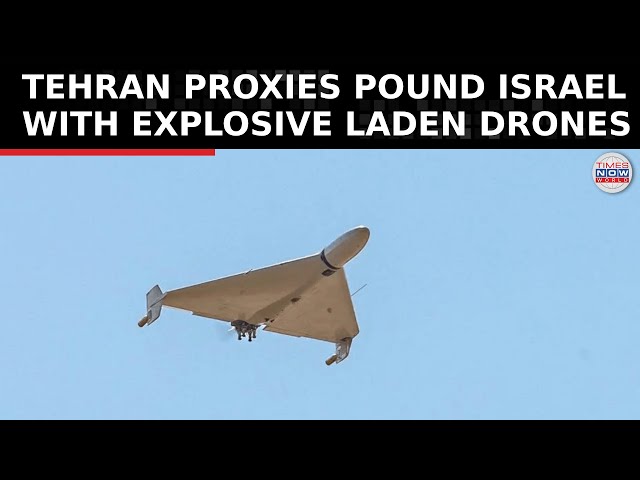 Tehran's Revenge Tactics: Proxies Unleash Explosive Drones on Israel, IDF Soldier Attacked