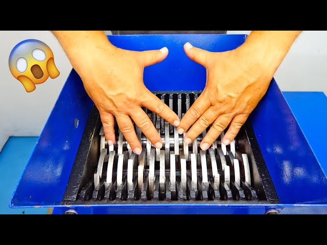 NEVER DO THIS! Top 50 Craziest Shredding Experiments!