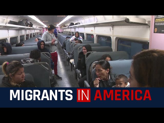 A look at migrant's journey from New Jersey to NYC | Migrants in America