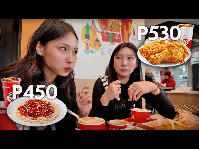 Koreans’ Jollibee Review | How It's Like Outside of the Philippines