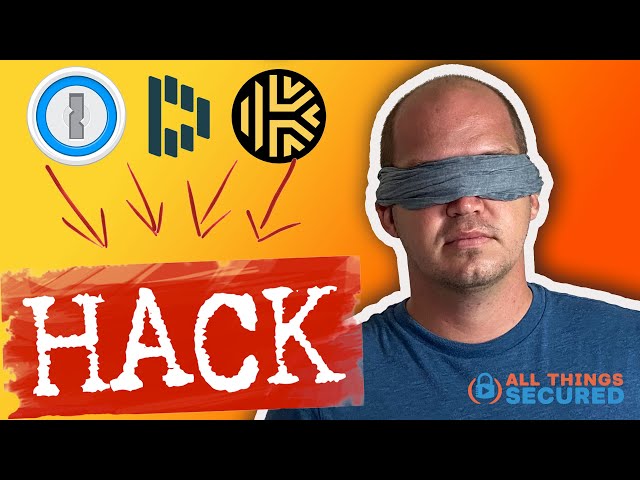 Password Manager HACK that eliminates the risk of a master password!