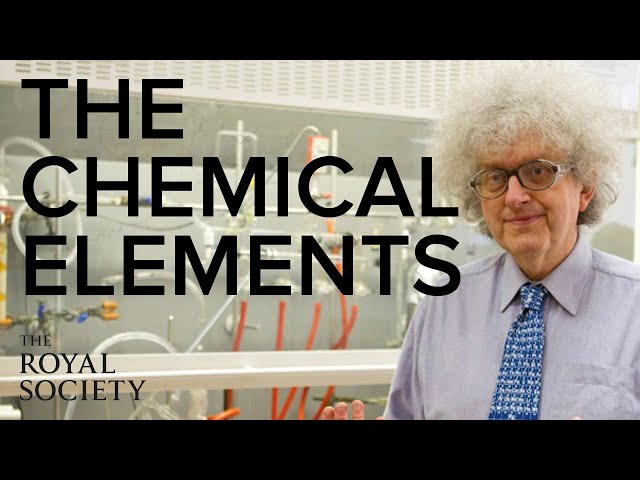 Martyn Poliakoff: the elements of chemistry | The Royal Society