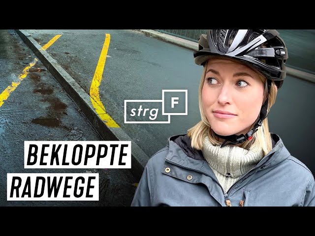Bekloppte Radwege: Wie schlimm ist es? | STRG_F