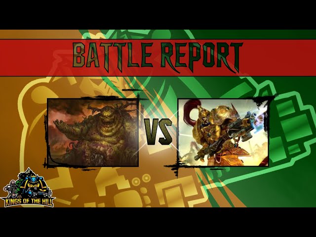 9. Edition Battle Report Chaos Dämonen vs Custodes