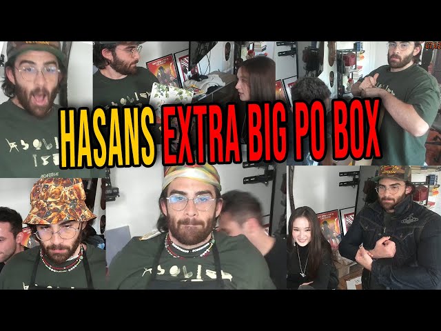 Hasan with extra big PO box ft. Austinshow and tinakitten (10.16 Stream)