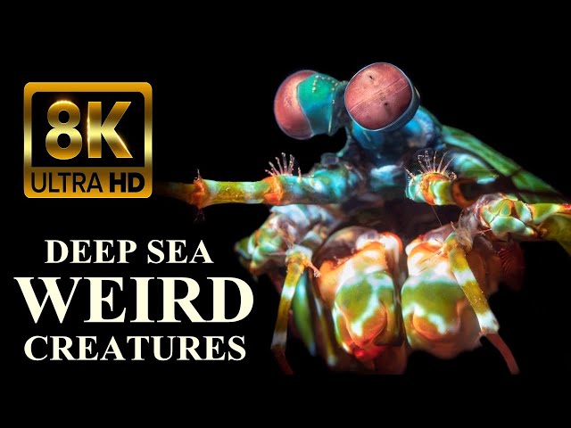 Deep Sea Weird Creatures 8K ULTRA HD – Strange Animal World