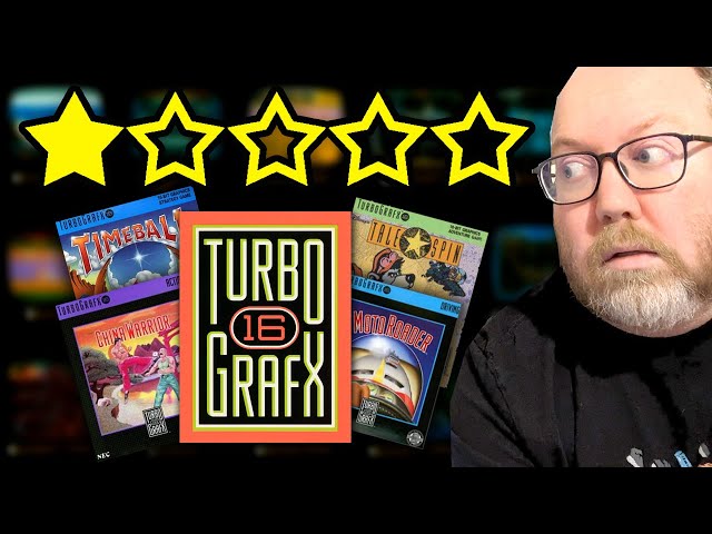 Let's Look at Every 1 Star TURBOGRAFX 16 game