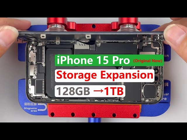 iPhone 15 Pro Storage Expansion | 128GB To 1TB